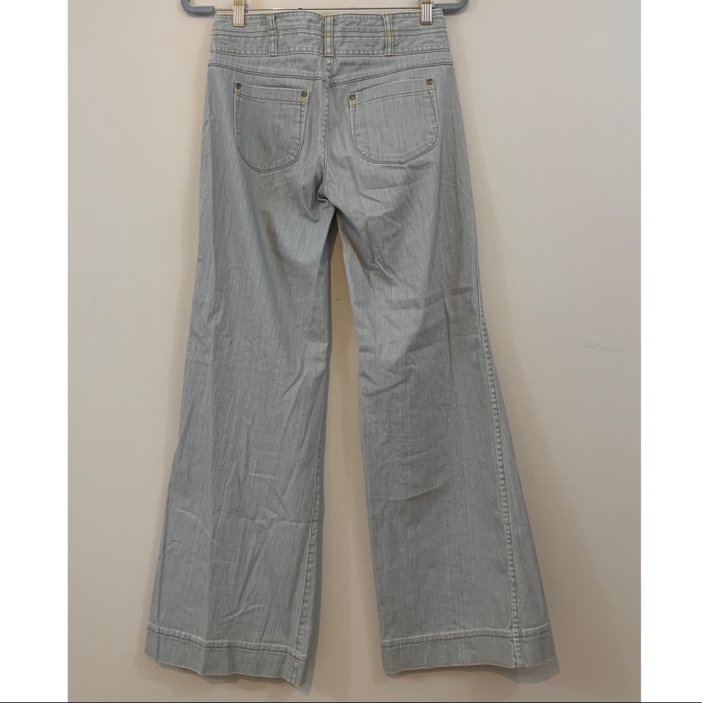 Anthropologie Bica Cheia Wide Leg Jeans Light Wash - Picture 4 of 8